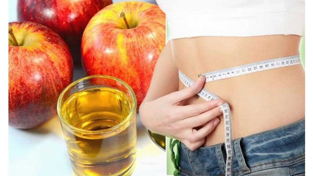 تاثیر سرکه سیب برای لاغری و کاهش چربی های شکم 